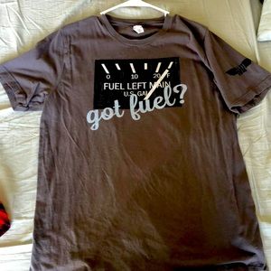 Gray short sleeve pilot swag